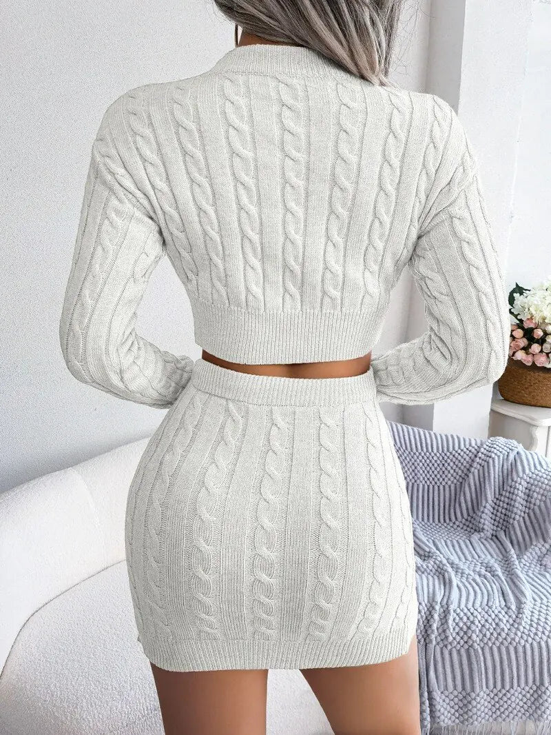 Twist Knit 2-Piece