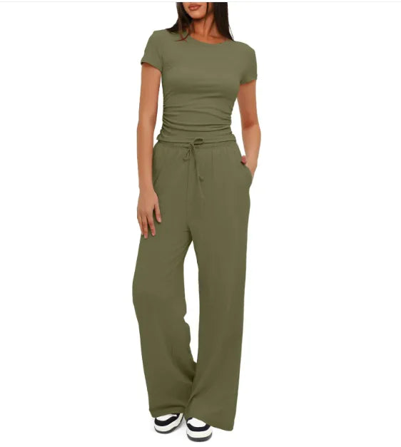 Summer Sportswear Two-Piece Set