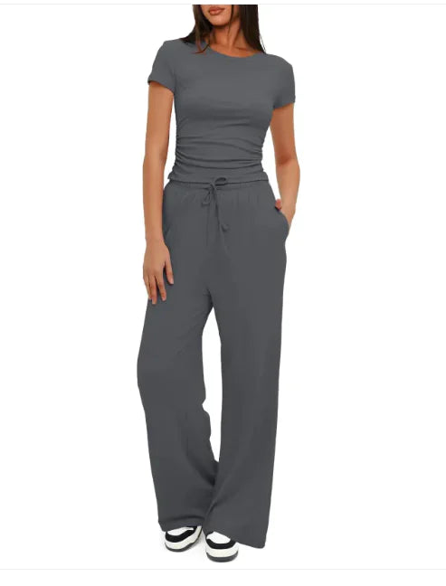 Summer Sportswear Two-Piece Set