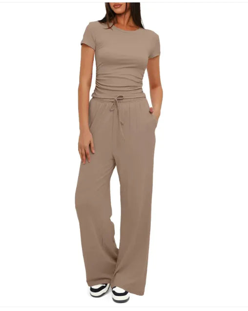 Summer Sportswear Two-Piece Set