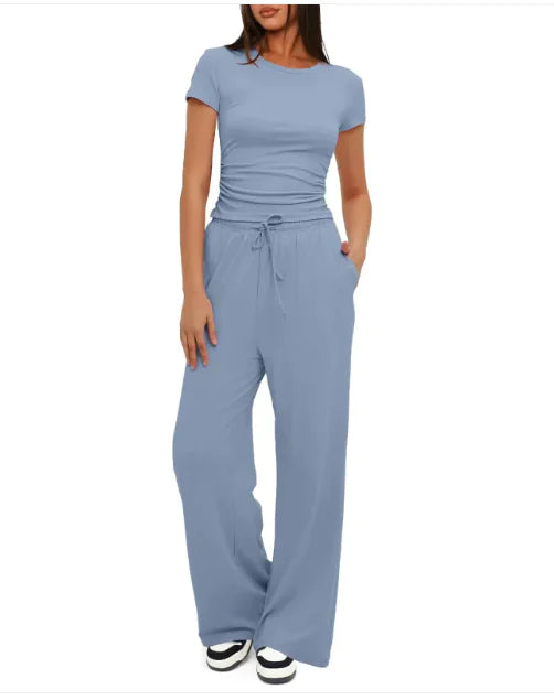 Summer Sportswear Two-Piece Set